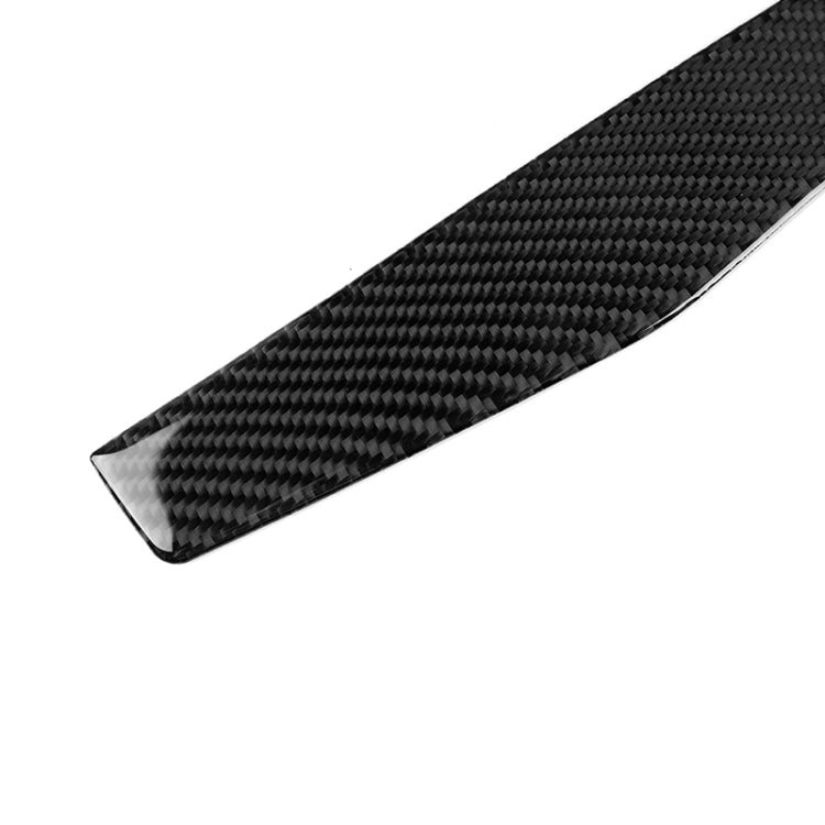 Adesivo decorativo per pannello console centrale in fibra di carbonio per auto per Mercedes-Benz W204 Classe C 2007-2010, Center Console (A)