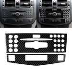 Adesivo decorativo fibra di carbonio per Mercedes W204 Classe C