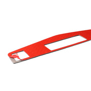 Adesivo decorativo per pannello console centrale in fibra di carbonio per auto per Mercedes-Benz W204 Classe C 2007-2010, Center Console (B)