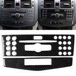 Adesivo decorativo fibra di carbonio per Mercedes-Benz W204