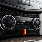 Adesivo decorativo in fibra di carbonio per Mercedes-Benz W204