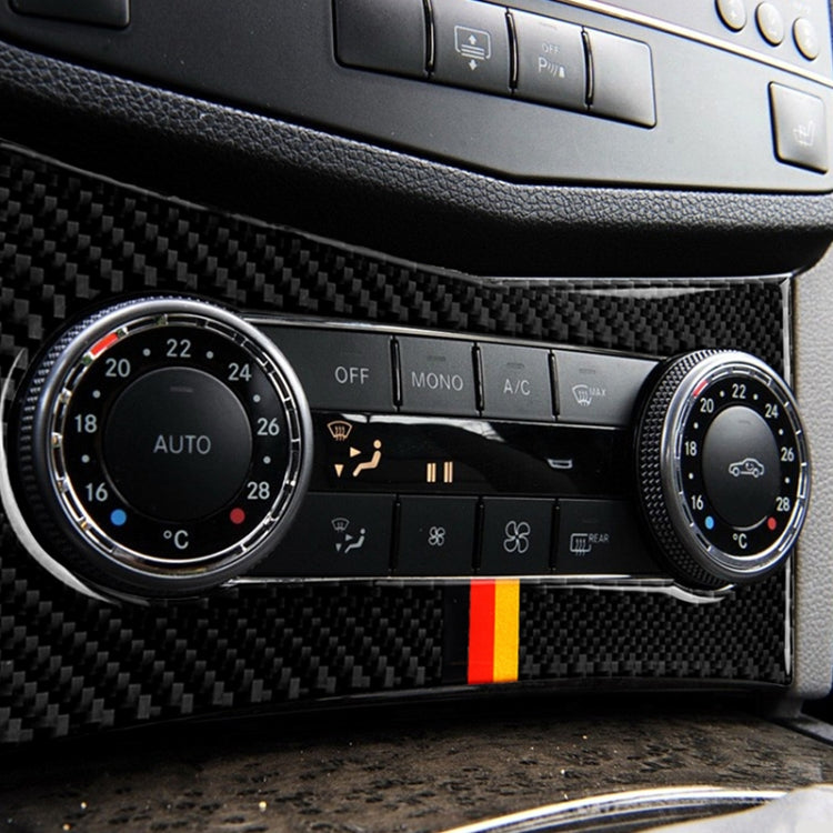 Adesivo decorativo in fibra di carbonio per Mercedes-Benz W204