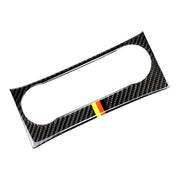 Auto Bandiera Tedesca In Fibra di Carbonio Aria Condizionata Manopola Pannello di Controllo Adesivo Decorativo per Mercedes-Benz W204 Classe C 2011-2013, Air Conditioning Knob