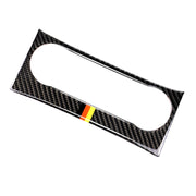 Auto Bandiera Tedesca In Fibra di Carbonio Aria Condizionata Manopola Pannello di Controllo Adesivo Decorativo per Mercedes-Benz W204 Classe C 2011-2013, Air Conditioning Knob