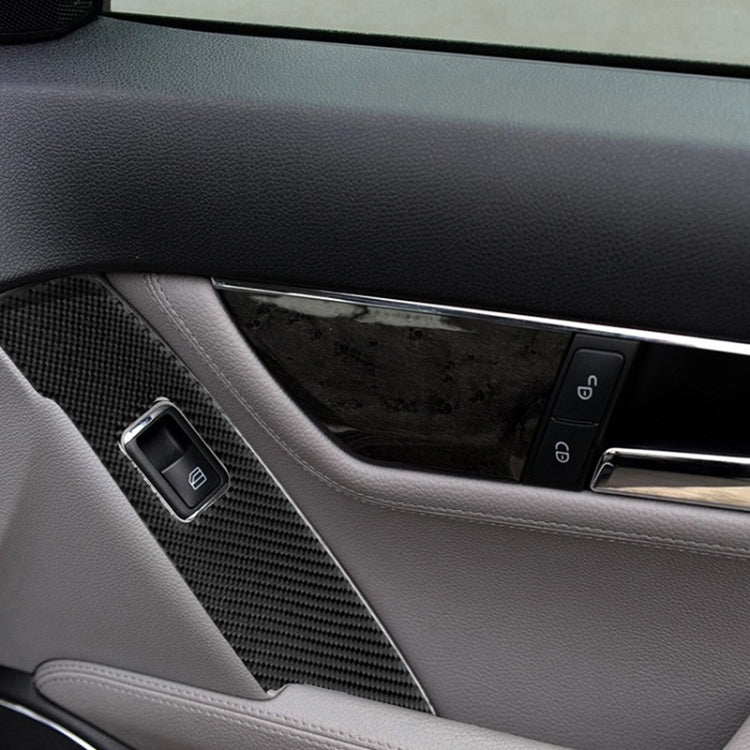 Adesivo decorativo fibra di carbonio per Mercedes-Benz W204