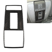 Adesivo decorativo per cornice lampada da lettura in fibra di carbonio per auto per Mercedes-Benz W204 2007-2013 / W212 2010-2012, Reading Lamp Frame