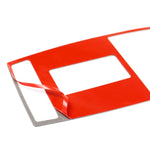 Adesivo cornice lampada lettura fibra carbonio Mercedes