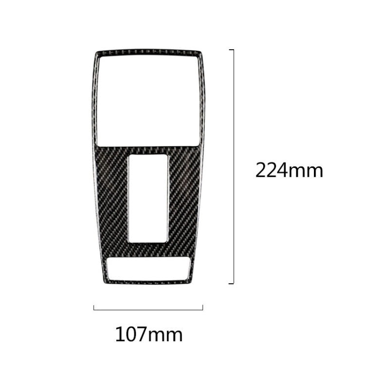 Adesivo cornice lampada lettura fibra carbonio Mercedes