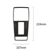Adesivo decorativo per cornice lampada da lettura in fibra di carbonio per auto per Mercedes-Benz W204 2007-2013 / W212 2010-2012, Reading Lamp Frame