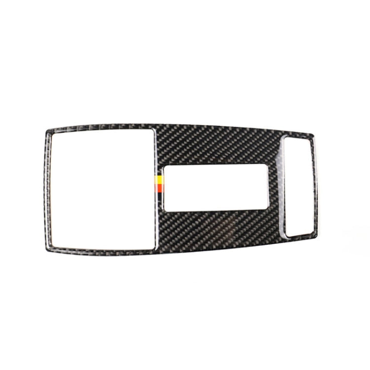 Auto Bandiera Tedesca In Fibra di Carbonio Lampada Da Lettura Cornice Adesivo Decorativo per Mercedes-Benz W204 2007-2013/W212 2010-2012, Reading Lamp Frame (German Flag)