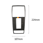 Auto Bandiera Tedesca In Fibra di Carbonio Lampada Da Lettura Cornice Adesivo Decorativo per Mercedes-Benz W204 2007-2013/W212 2010-2012, Reading Lamp Frame (German Flag)