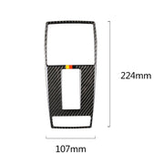 Auto Bandiera Tedesca In Fibra di Carbonio Lampada Da Lettura Cornice Adesivo Decorativo per Mercedes-Benz W204 2007-2013/W212 2010-2012, Reading Lamp Frame (German Flag)