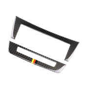 Adesivo decorativo per pannello CD di controllo centrale in fibra di carbonio con bandiera tedesca per auto per Mercedes-Benz W204 2011-2013 7 pulsanti, Central Control CD Panel (German Flag)