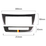 Adesivo decorativo in fibra di carbonio per Mercedes-Benz W204