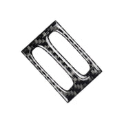 Adesivo decorativo per pannello di uscita aria intermedio in fibra di carbonio per auto per Mercedes-Benz W204 2011-2013, Intermediate Air Outlet
