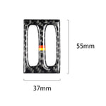 Adesivo decorativo fibra di carbonio Mercedes-Benz W204 2011-2013