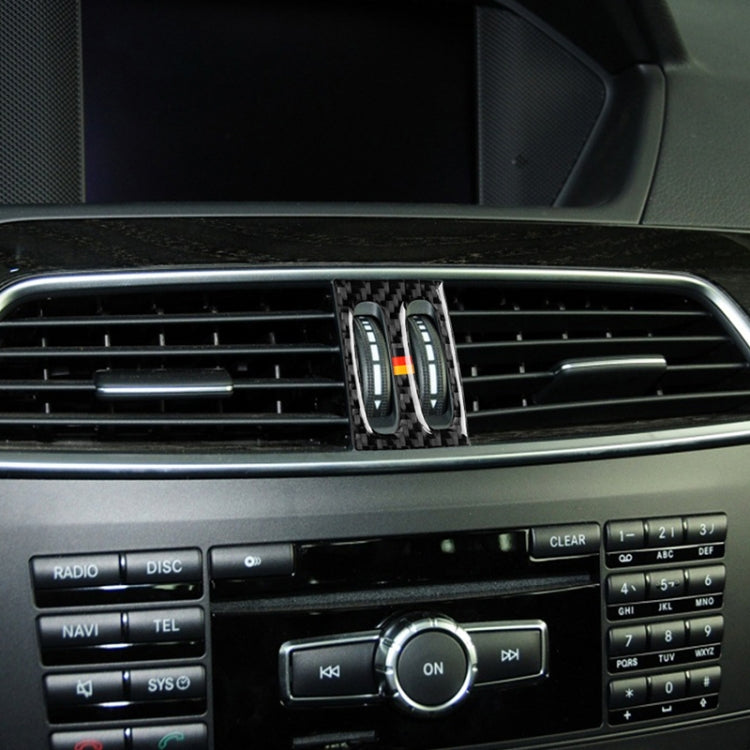 Adesivo decorativo fibra di carbonio Mercedes-Benz W204 2011-2013