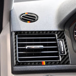 Anello uscita aria in fibra di carbonio per Mercedes W204