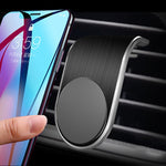 Staffa magnetica in metallo per telefono auto 3-7 pollici