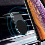 Staffa magnetica in metallo per telefono auto 3-7 pollici