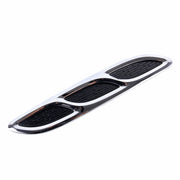 2PCS V-623 JDM Stile Plastica Decorativa Flusso D'aria di Aspirazione Turbo Cofano Cofano Coperchio di Sfiato Laterale Con Bastone Autoadesivo, V-623