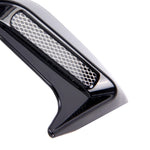 2 pezzi griglia laterale cofano auto in plastica ABS
