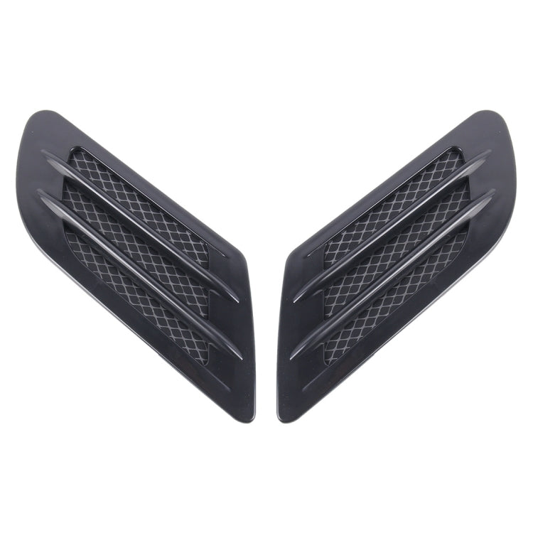 2 pezzi griglia laterale cofano auto in plastica ABS