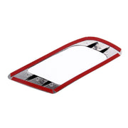 2 pezzi in stile euro in plastica decorativa per aspirazione del flusso d'aria, cofano turbo, copertura della griglia di sfiato laterale con adesivo autoadesivo