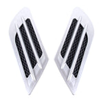 2 pezzi griglia laterale cofano auto in plastica ABS