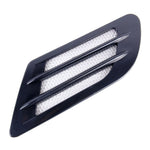 2 pezzi griglia laterale cofano auto stile europeo