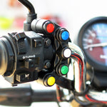 Interruttore a 5 posizioni per clacson e luci moto