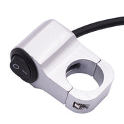 Interruttori in lega di alluminio luce ausiliaria per fari moto con serratura, Headlight Auxiliary Switches