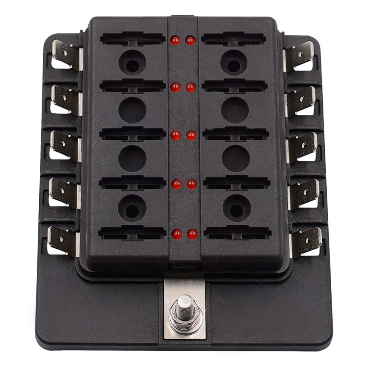 Kit portafusibili con scatola e indicatore LED per veicoli