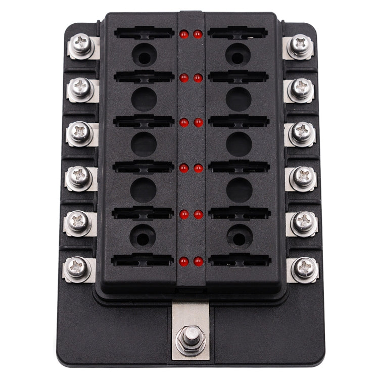Kit portafusibili con LED e terminale a vite 32V 100A