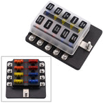 Kit portafusibili con terminale a vite e indicatore LED