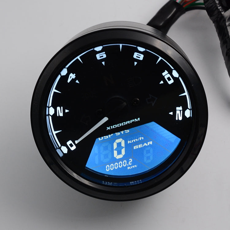 Contachilometri contagiri digitale LCD per moto CS-363