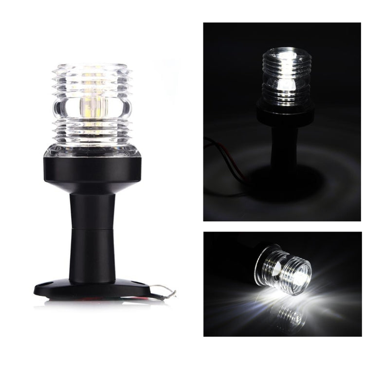 Luce LED Navigazione Barche 12V 3W Bianco 360°