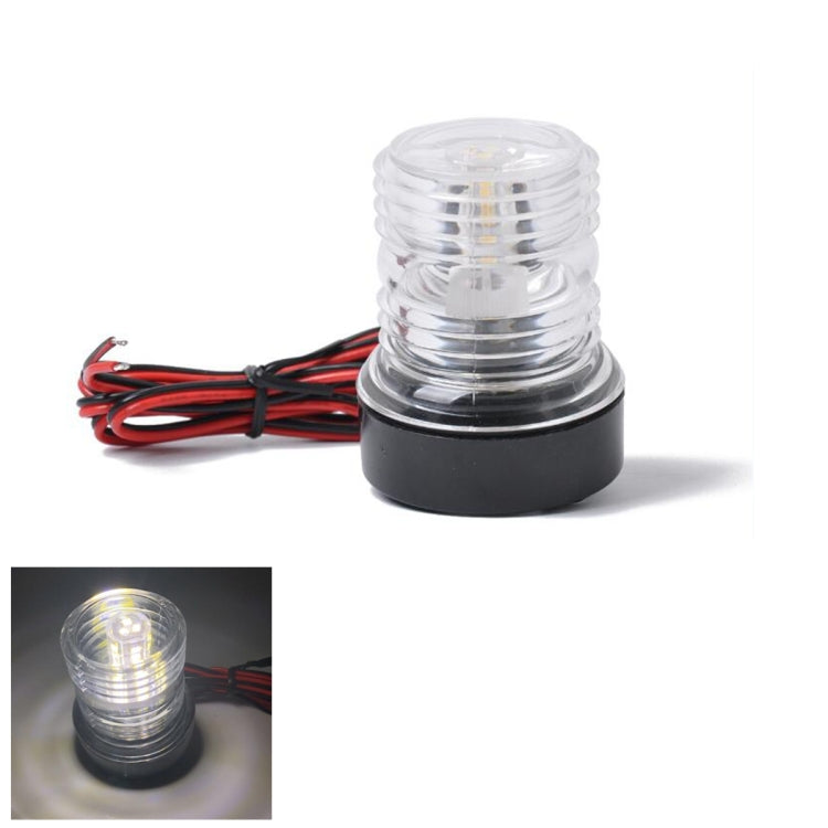 Luce navigazione LED bianca 12V 2,5W per barche e yacht