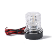 DC 12V 2.5W Marine Boat Yacht Stern Anchor LED Luce di navigazione a tutto tondo Luce bianca a 360 gradi, LED Navigation Light