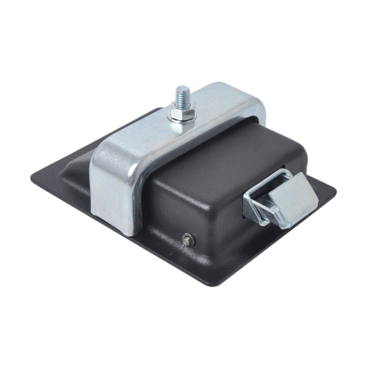 Serratura con chiavi nere per cassetta attrezzi 84x68 mm