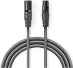Cavo audio bilanciato XLR a 3 pin maschio-femmina 10m