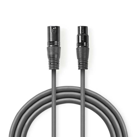 Cavo audio bilanciato XLR a 3 pin maschio-femmina 1.5m