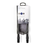 XLR Cavo Stereo XLR 3p (M) - XLR 3p (F) 1.5 m Grigio Scuro 8717534023963 871753402396 COTH15010GY15 ND2370