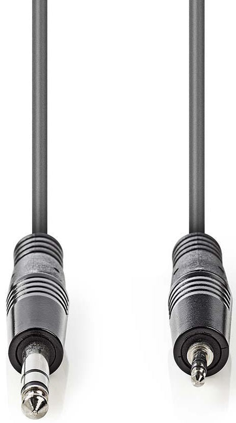 Cavo audio stereo 6,35 mm  - 3,5 mm maschio 1.5m