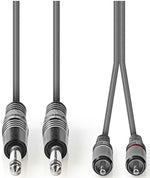 Cavo audio stereo 2x 6,35mm maschio-2x maschio RCA 1.5m COTH23320GY15 5412810295333 ND9166