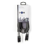 Cavo Audio Stereo 2x Maschio RCA - 2x Maschio RCA 3.0 m Grigio  5412810295371 541281029537 COTH24200GY30 ND2545