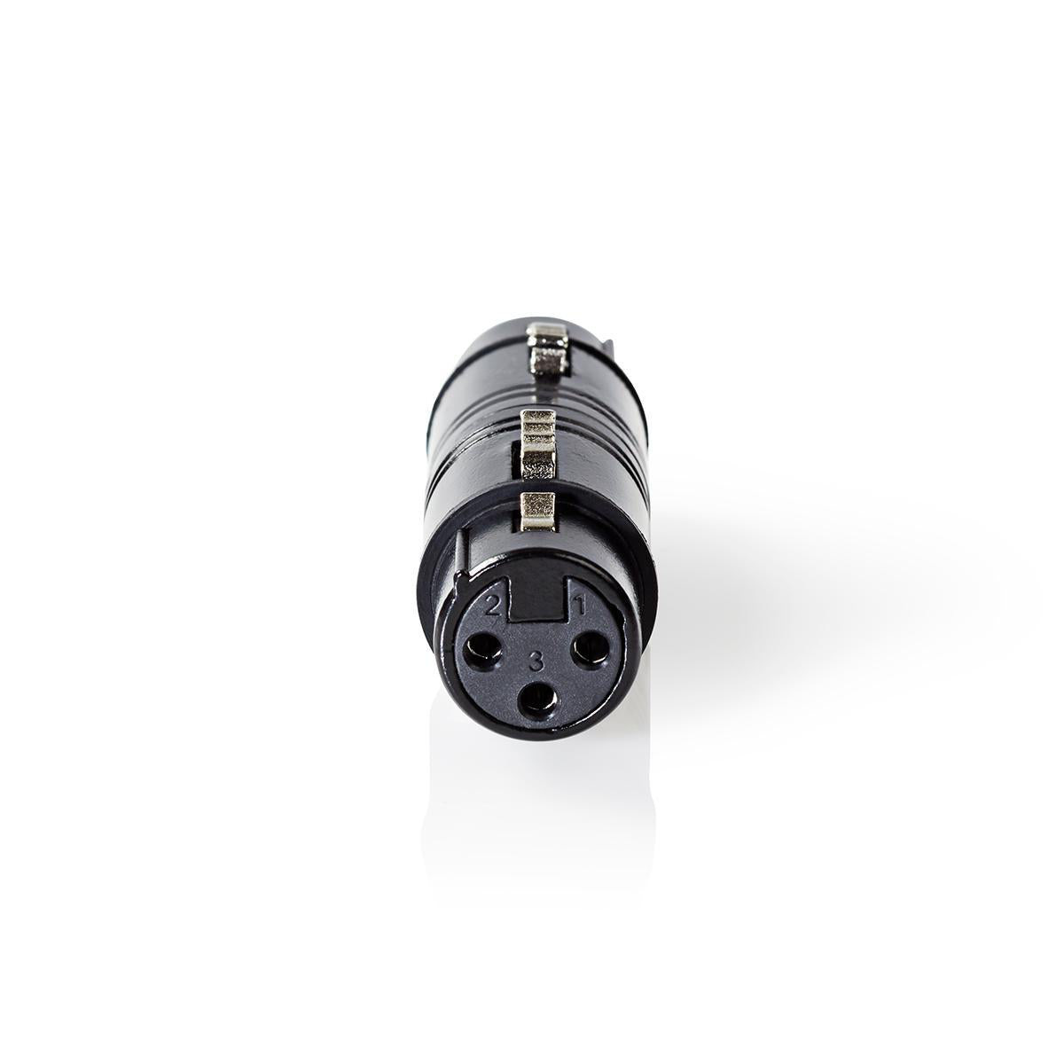 Accoppiatore XLR - Femmina a 3 pin XLR - Femmina a 3 pin XLR Nero 5412810296200 541281029620  COTP15920BK ND2390