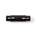 Accoppiatore XLR - Femmina a 3 pin XLR - Femmina a 3 pin XLR Nero 5412810296200 541281029620  COTP15920BK ND2390
Accoppiatore XLR - Femmina a 3 pin XLR - Femmina a 3 pin XLR Nero 5412810296200 541281029620  COTP15920BK ND2390