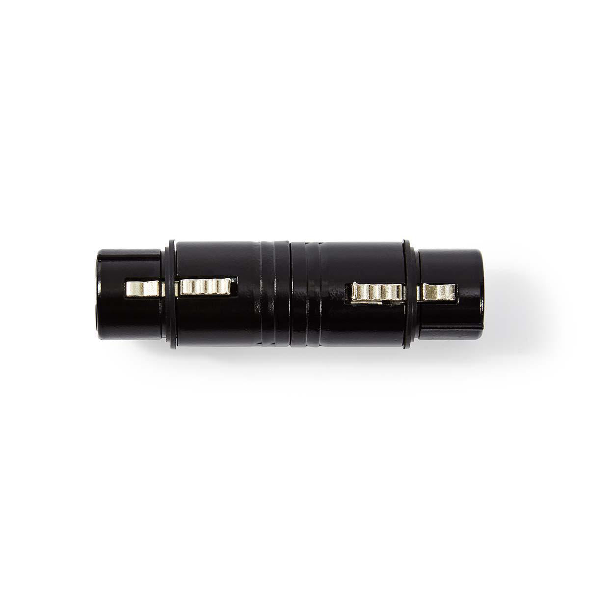 Accoppiatore XLR - Femmina a 3 pin XLR - Femmina a 3 pin XLR Nero 5412810296200 541281029620  COTP15920BK ND2390
Accoppiatore XLR - Femmina a 3 pin XLR - Femmina a 3 pin XLR Nero 5412810296200 541281029620  COTP15920BK ND2390