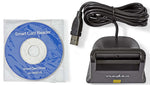 Lettore di schede SD Smart Card (ID) USB 2.0 CRDRU2SM3BK 5412810304127 ND2219